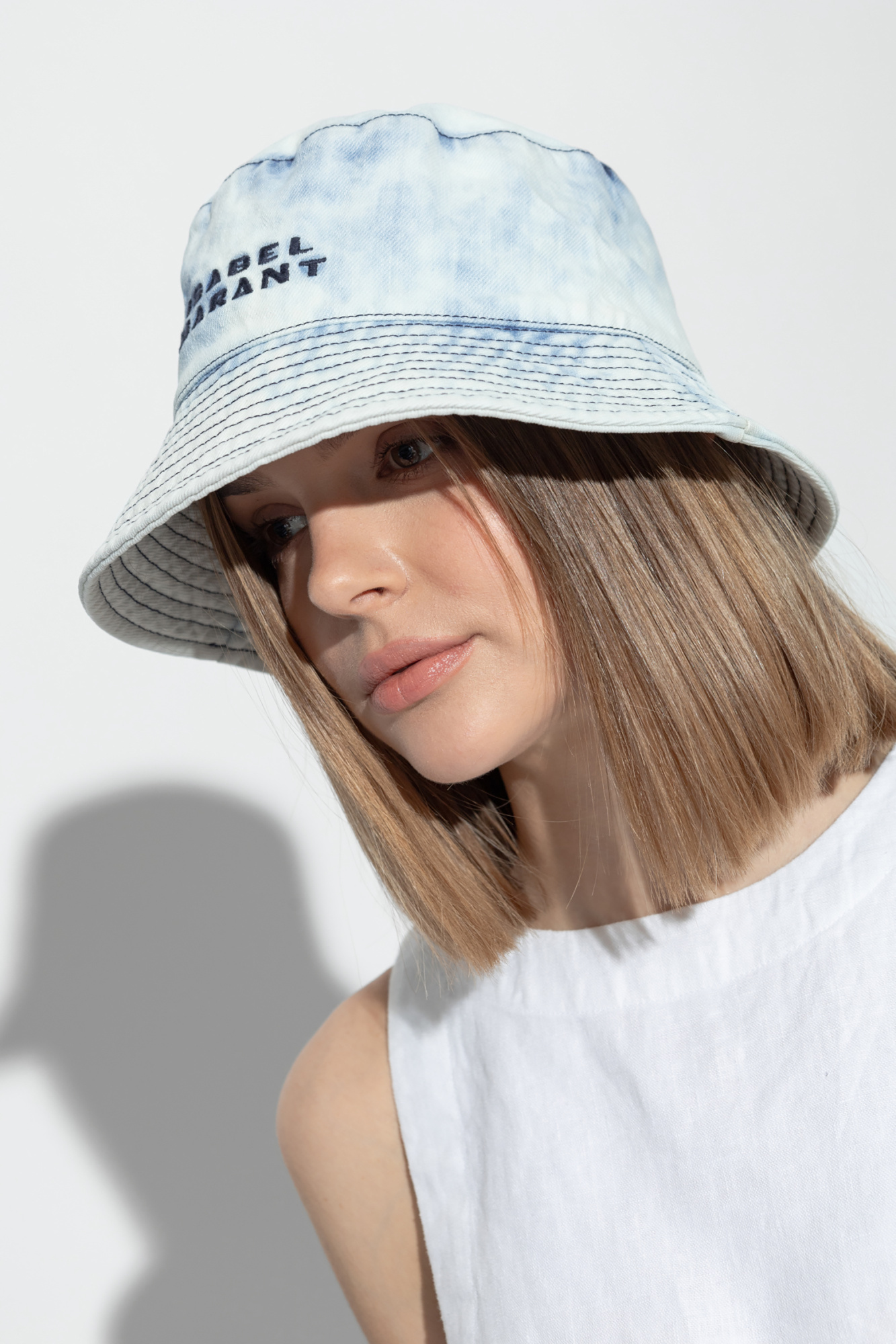 ハット ISABEL MARANT Woman Hat Blue CU003XFAA1C16A 30EB Isabel Marant Giorgia hat type bucket | Women's Accessories